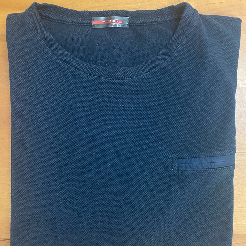 PRADA Dark Blue Knitwear